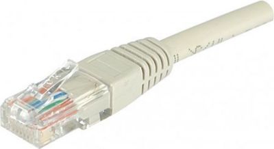 Câble Ethernet KOMELEC Câble Ethernet Cat 6 5m non Blindé gris