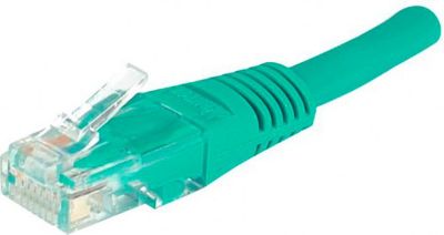 Câble Ethernet KOMELEC Câble Ethernet Cat 6 3m non Blindé vert Câble Ethernet KOMELEC Câble Ethernet Cat 6 3m non Blindé vert