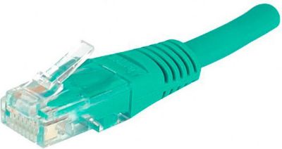 Câble Ethernet KOMELEC Câble Ethernet Cat 6 5m non Blindé vert
