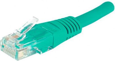 Câble Ethernet KOMELEC Câble Ethernet Cat 6 10m non Blindé vert