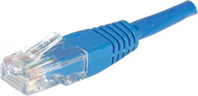 Câble Ethernet KOMELEC Câble Ethernet Cat 6 10m non Blindé bleu