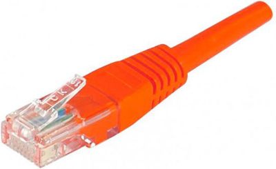 Câble Ethernet KOMELEC Câble Ethernet Cat 6 1m non Blindé rouge