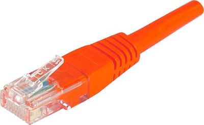 Câble Ethernet KOMELEC Câble Ethernet Cat 6 5m non Blindé rouge