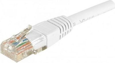 Câble Ethernet KOMELEC Câble Ethernet Cat6 15m non Blindé blanc