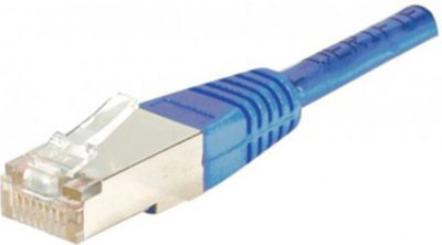 Câble Ethernet KOMELEC Câble Ethernet Cat 6 20m surblindé bleu