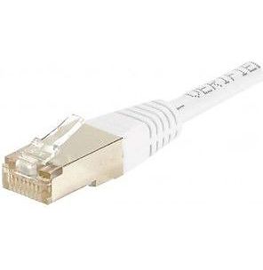 Câble Ethernet KOMELEC Câble ethernet Cat 6 20m SFTP blanc