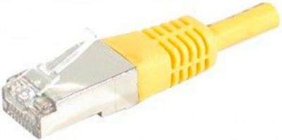 Câble Ethernet KOMELEC Câble Ethernet Cat 6 30m surblindé jaune
