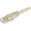Câble Ethernet CONECTICPLUS CAT5  UTP beige