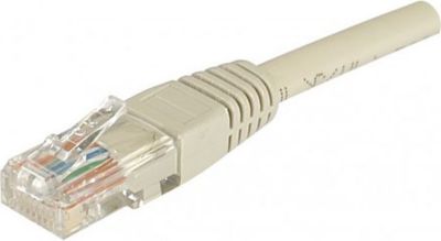 Câble Ethernet KOMELEC RJ45 CAT5e 10m UTP beige Câble Ethernet KOMELEC RJ45 CAT5e 10m UTP beige