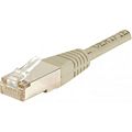 Câble Ethernet CONECTICPLUS CAT5   beige