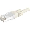 Câble Ethernet CONECTICPLUS RJ45 CAT6a 1m S/FTP gris