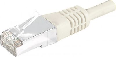 Câble Ethernet KOMELEC Câble Ethernet Cat 6a 3m S/FTP gris
