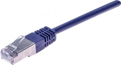 Câble Ethernet KOMELEC Câble RJ45 Cat6 CU blindé violet 1.50 m