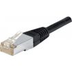 Câble Ethernet CONECTICPLUS RJ45 CAT6 7m F/UTP cuivre noir