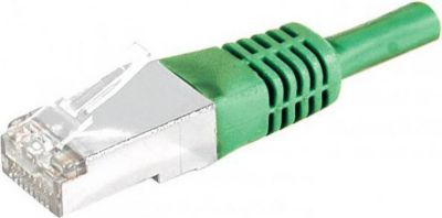 Câble Ethernet KOMELEC Câble ethernet Cat 6a 15m SFTP vert
