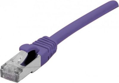 Câble Ethernet KOMELEC Câble RJ45 Cat6a surblindé violet 1.50 m