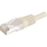 Câble Ethernet CONECTICPLUS Câble RJ45 CAT6a 0.50m FTP beige