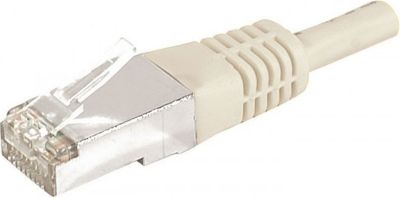 Câble Ethernet KOMELEC Câble Ethernet Cat 6a 1.50m blindé gris