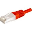 Câble Ethernet CONECTICPLUS RJ45 CAT6a 1m FTP rouge