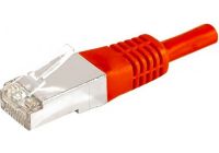 Câble Ethernet CONECTICPLUS RJ45 CAT6a 7.50m FTP rouge