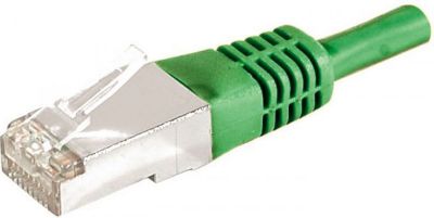 Câble Ethernet KOMELEC Câble Ethernet Cat 6a 1.50m blindé vert