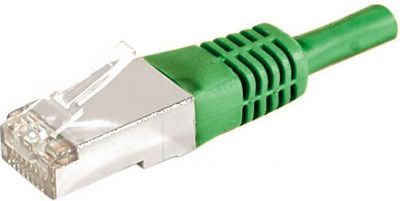 Câble Ethernet KOMELEC Câble Ethernet Cat 6a 20m blindé vert