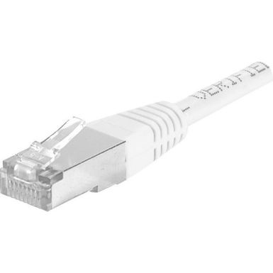 Câble Ethernet CONECTICPLUS Câble ethernet Cat 6a 25m FTP blanc
