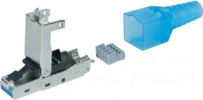 Connecteur KOMELEC CAT6 STP monobrin ou multibrins
