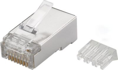 KOMELEC Connecteur RJ45 Cat6 blindé avec insert