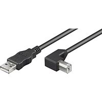 Câble USB CONECTICPLUS 2.0 imprimante  coudé