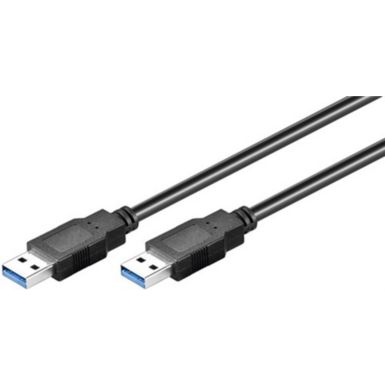 Câble USB CONECTICPLUS Câble USB 3.0 mâle mâle noir 0.50m
