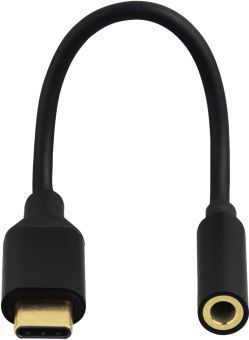 KOMELEC Câble adaptateur USB type C-jack 3.