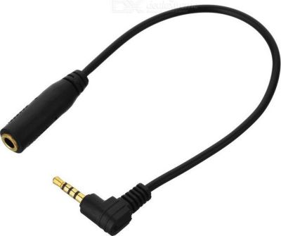 Câble Jack KOMELEC Adapateur AV Jack 2.5 vers Jack 3.5