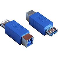 Adaptateur USB CONECTICPLUS 3.0 type A femelle vers B femelle