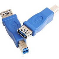 Adaptateur USB CONECTICPLUS 3.0 type B mâle vers A femelle