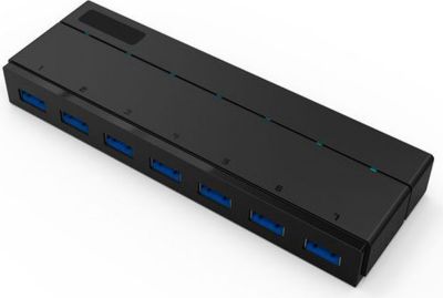 Hub KOMELEC Hub USB 3.0 avec 7 ports avec fonction