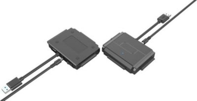 Adaptateur USB KOMELEC Adaptateur USB 3.0 vers IDE et SATA II