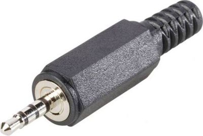 KOMELEC Connecteur audio jack 2.5mm mâle stéréo