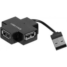 Hub CONECTICPLUS Hub USB 2.0 4 ports en croix noir