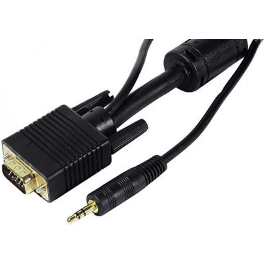 Câble VGA CONECTICPLUS + audio
