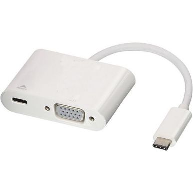 Câble USB CONECTICPLUS 3.1 type C multiport-VGA femelle + USBC