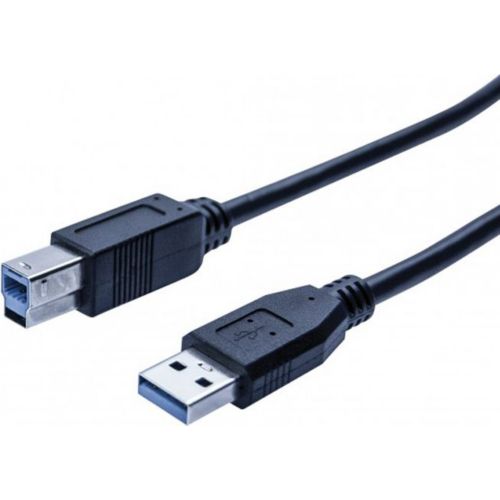 Câble imprimante KOMELEC Câble USB 3.0 imprimante noir 1m