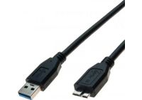 Câble USB CONECTICPLUS Câble USB 3.0-micro USB B noir 2m