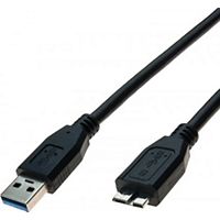 Câble USB CONECTICPLUS Câble USB 3.0-micro USB B noir 2m