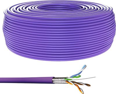  KOMELEC Câble Ethernet Cat 6arigide blindé 300m KOMELEC Câble Ethernet Cat 6arigide blindé 300m