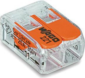 WAGO Borne de connexion 3 x 0.08 souples