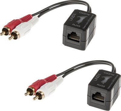 Extendeur CONECTICPLUS Extendeur audio 2x RCA sur RJ45