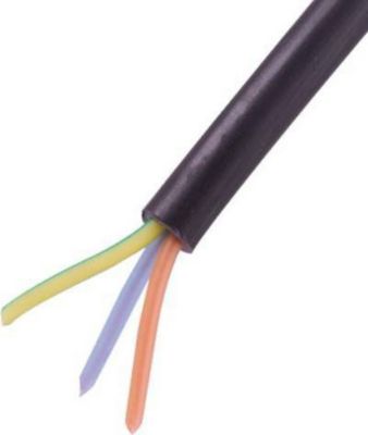 Câble alimentation CONECTICPLUS Bobine câble électrique souple 3x2.5m