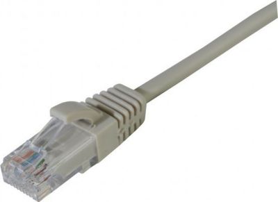 Câble Ethernet KOMELEC Câble RJ45 Cat6 non blindé gris 20 m
