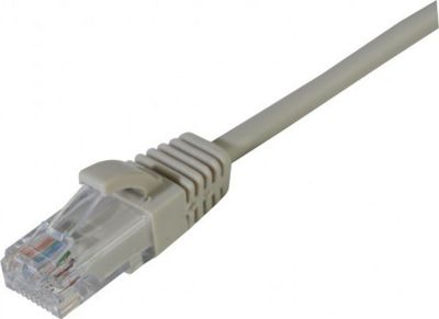 Câble Ethernet KOMELEC Câble RJ45 Cat6 non blindé gris 20 m